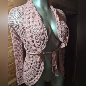 Vintage Cottagecore Lace Tunic Top